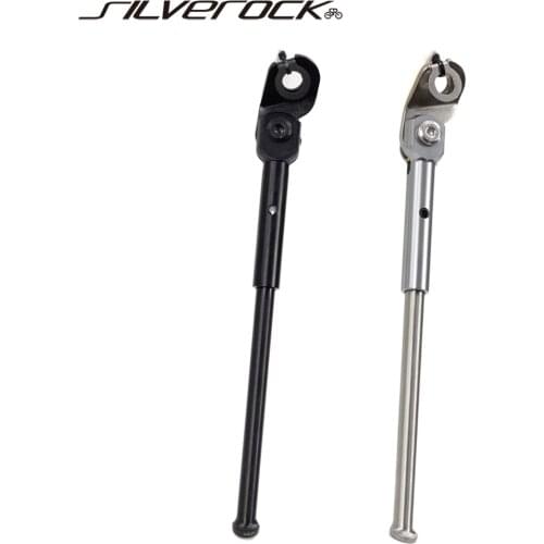 SILVEROCK Titanium 16inc Kickstand For Brompton 3SIXTY Pike Gust Folding Bike Parking Stand bicycle Parts Lightweight 88g