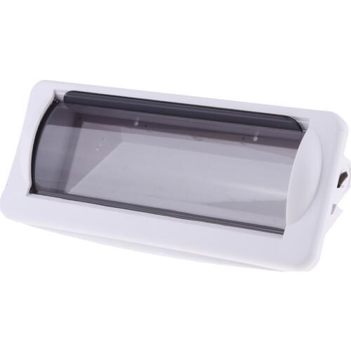 Marine Stereo Cover Housing Radio Splash Guard White Waterproof