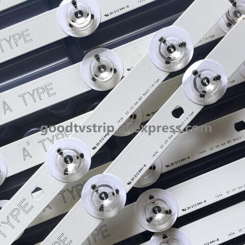 1set=12piece 55UC9700-CA led backlight 6916L-1928A 6916L-1929A screen LC550CQN