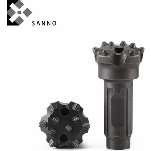 Low middle air pressure drilling bit 90mm DTH button tooth mining core drill tool rock drill head suitable for CIR90 hammer