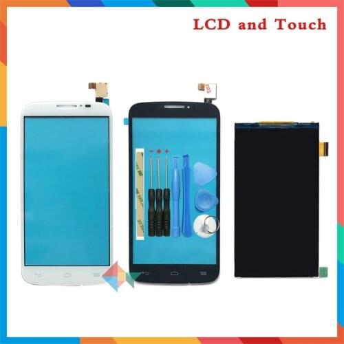 High quality 5.0'' For Alcatel One Touch Pop C7 Dual OT7040 7040D Lcd Display Screen + Touch Screen Digitizer Sensor