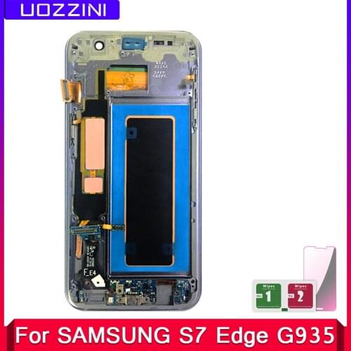 Super AMOLED LCD For Samsung S7 Edge G935 G935F LCD Display with Touch Screen Digitizer Assembly For Samsung S7 Edge G935F LCD