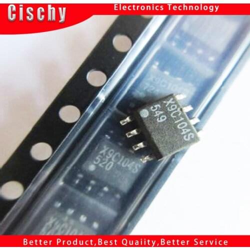 1pcs/lot X9C104S X9C104SIZ X9C104SZI patch SOP8 digital potentiometer new original chip