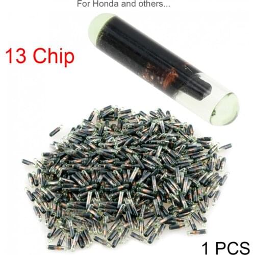 1piece Blank ID 13 Glass Chip Car Key Transponder Chip Fit for Honda etc