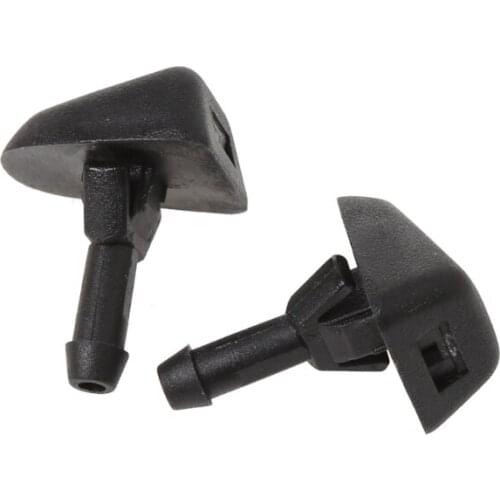 2 Pcs Windshield Washer Wiper Water Spray Nozzle Jet