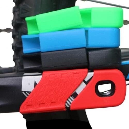 4Pcs/Set MTB Road Bike Bicycle Crank Arm Protector Cover Crankset Arm Protector Silicone Bike Crank Boots Dust Proof Cover Boot