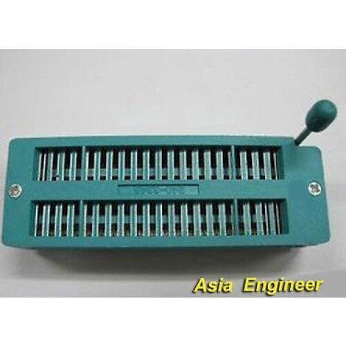 5pcs 40pin 40 Pin 2.54mm IC Test Universal ZIF Socket