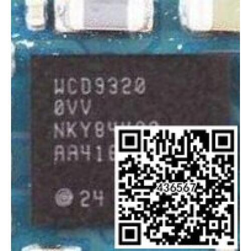 5pcs/lot WCD9320 note 3 NOTE3 N9009 N9002 N9005 N9006 Audio IC