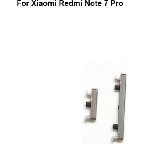 2 in 1 Side Button For Xiaomi Redmi Note 7 Pro Power On Off Button + Volume Button Side Buttons Set Red mi Note7 pro 7pro
