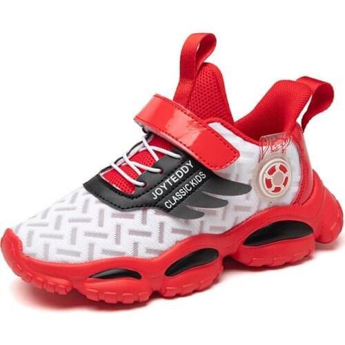 Children Sneakers Boys Shoes For Kids Sneakers Girls Casual Shoes Breathable Mesh Running Footwear Trainers School Hook&Loop