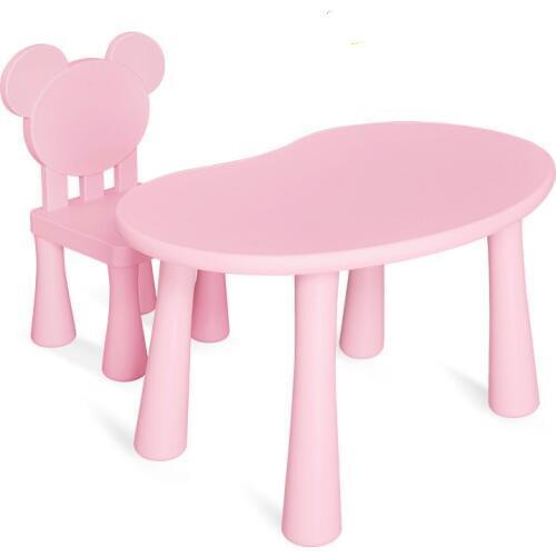 Childrens table and chair kindergarten table and chair baby learning table plastic table chair chair game table toy table