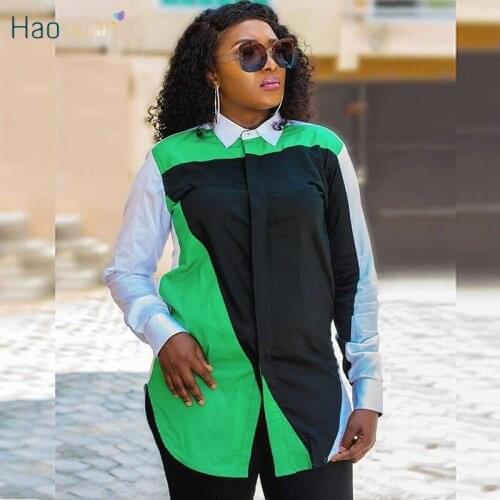 HAOYUAN Womens Black Shirts