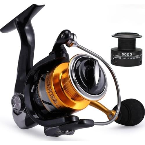 100% Original No Shimano Daiwa Double Spool Saltwater Bass Carp Fishing Reel Send Gift A Bag of Soft Insect Bait(30PCS)