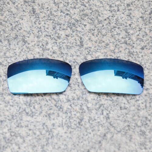 Wholesales E.O.S Polarized Enhanced Replacement Lenses for Oakley Crankshaft Sunglasses - Ice Blue Polarized Mirror