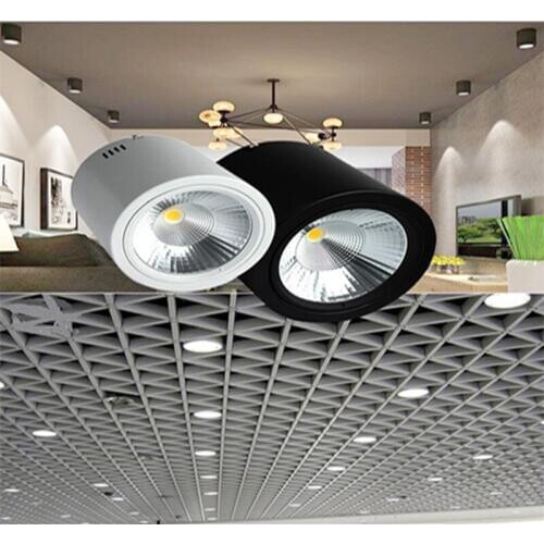 Surface Mounted LED Downlights 7W 10W 20W 30W Surface Mounted Ceiling Lamps Spot Light AC85-265V Down Light 3000K 4000K 6000K