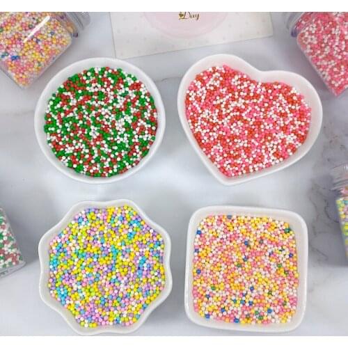 50g Edible Colorful Pearlescent Sugar Beads Cake Decoration Fondant DIY Pearl Ball Cake Mini Sprinkles Free Shipping