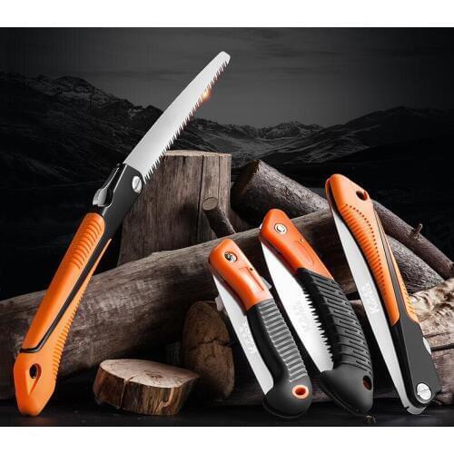 6/8/10" Folding Saw 7TPI Wildlife Survival Hand Saw Household Garden Pruning Tools