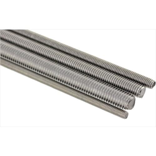 Spot M2-M27 DIN796 304/316 stainless steel bar full-tooth wire rod through silk full thread screw 1PCS