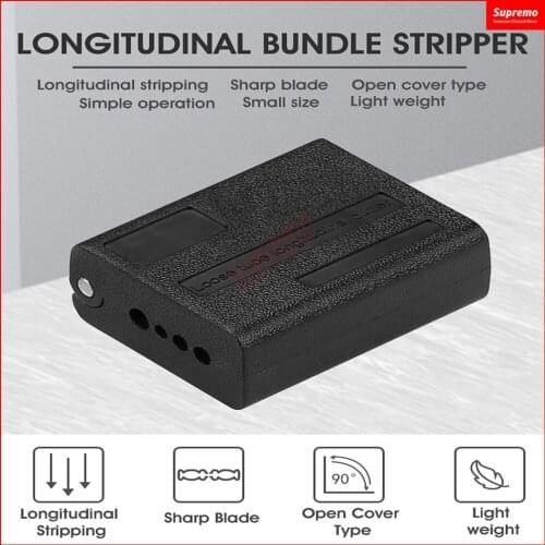 Fiber stripper Open cover type 1.5-3.3mm longitudinal beam pipe opener loose tube cable opener peeler sunroof knife slitter