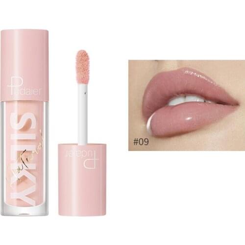 16 Colors Plumping Moisturizer Lip Gloss Mirror Water Gloss Lip Glaze Glitter Lipgloss Waterproof Long Lasting Red Lipstick