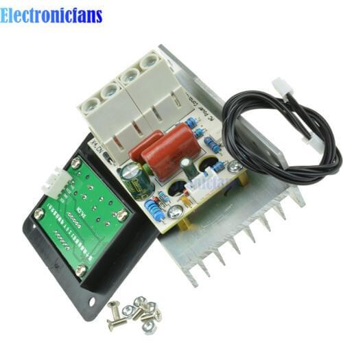 AC 220V 10000W High Power 80A SCR Voltage Regulator Speed Controller Dimming Dimmers Thermostat + Digital Meters