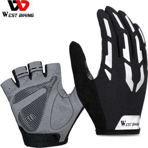 Cycling Gloves Full Finger Lycra Touch Screen Long Glove Non-Slip Breathable Windproof MTB Guantes Ciclismo Bicycle Gloves