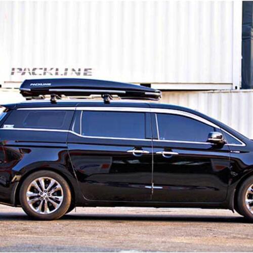 Brand New 1 Set Windows Chrome Vent Visors Rain Guard Sun Shield Deflectors For Kia Carnival 2015-2019