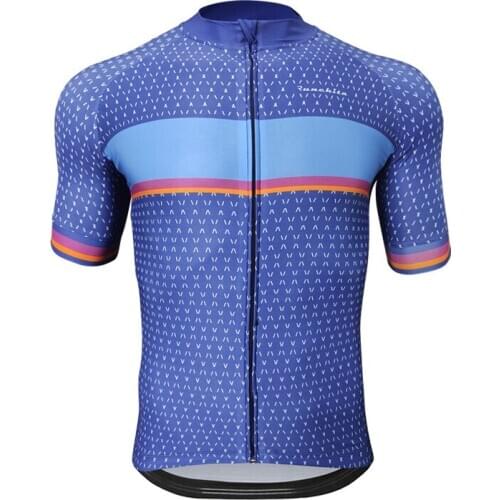 2020 Cycling Clothing Mens Summer Short-sleeved Top Jersey Comfortable Breathable Quick-drying Shirt Quality Cycling Jersey