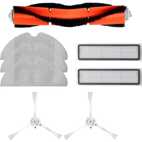 Promotion!Robotic Vacuum Cleaner Spare Parts for Xiaomi Dreame D9 Roller Side Brush Hepa Filter Mop Cloth Accessories