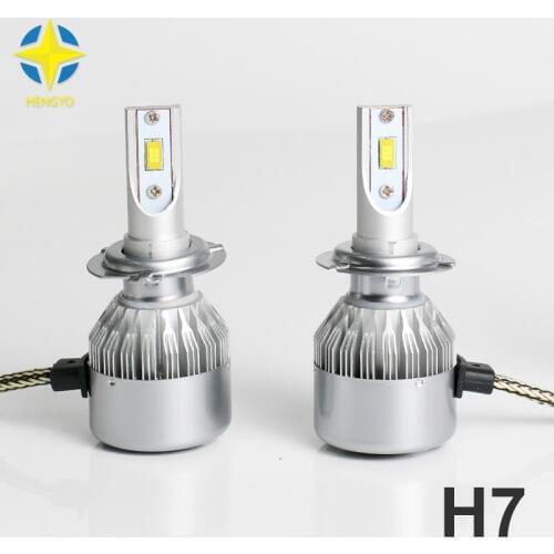 Car led Headlight #C6F H7 12V 35W 6000K Headlamp Replacement Kit /Truck Head Lamp Replacement Kit white