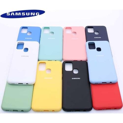 For Samsung M31 Case Origianl Housing Silky Silicone Cover Soft-Touch Back Protective Shell A31 A21S Note10lite S10Lite A41 M51