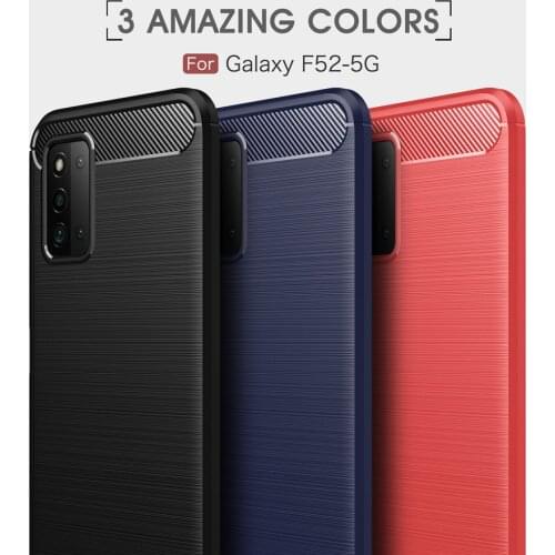 For Samsung Galaxy F52 5G Case Luxury Full Soft Silicone Cover Case For Samsung F52 F 52 SamsungF52 Phone Cases