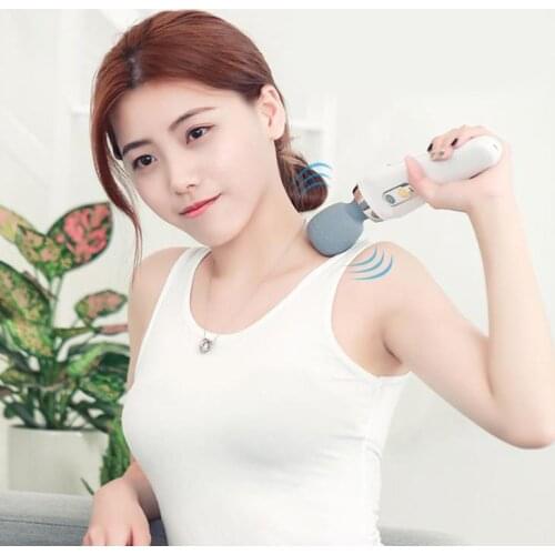 Electric Wireless Neck Roll Massage Equipments Body Roll Massage Wireless Device Charging Massage Health Care Neck Massage
