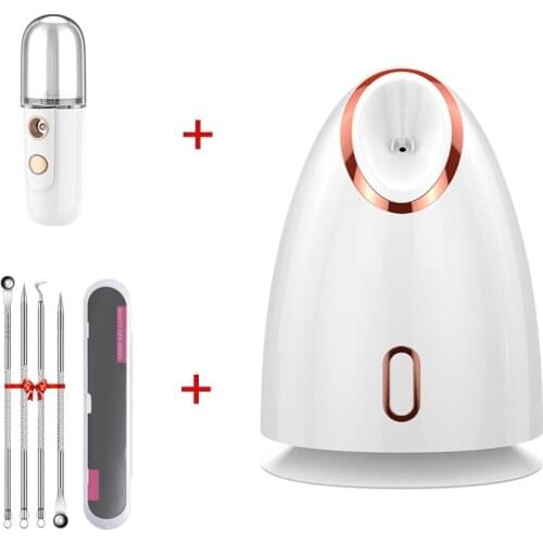 Nano ion facial steamer hot steam generator deep facial care deep facial cleansing sprayer tools