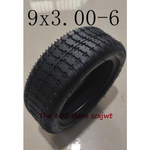 Good Quality 9X3.00-6 Tubeless Vacuum Tyre Single Mini Motorcycle Electric Scooter Shaft Brushless Gearless Motorcycle Parts