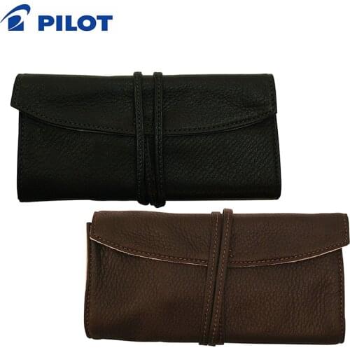 Japan Imported Pilot Pensemble PSR5 Pencil Bags Genuine Leather High-end Pen Bags Can Contain 5 Pens
