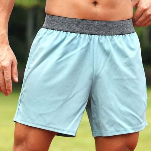 Summer Casual Running Shorts Thin Section Quick-Drying Fitness Sports Short Casual Loose Color Matching Short Homewear 2021