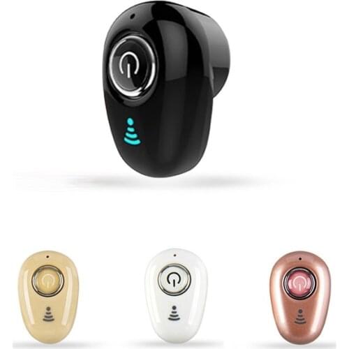 Mini Bluetooth Earphone Wireless In-Ear Single ear Earbuds Handsfree Touch Control Bass Stereo Headphones with Mic for xiaomi