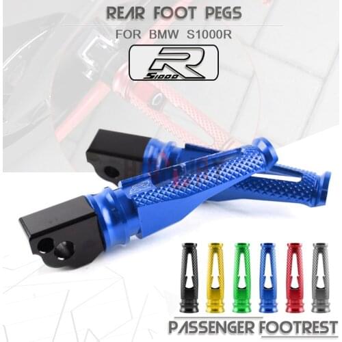 Motorcycle CNC Aluminum Rear Passenger Footrests Foot Rests Foot Pegs For BMW S1000RR S 1000 RR