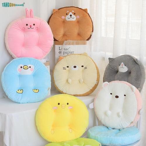 Soft Stuffed Plush bear rabbit Chicken Sofa chair backrest 45cm sumikko gurashi Plush Toys cushion Dog cat Kids Gifts