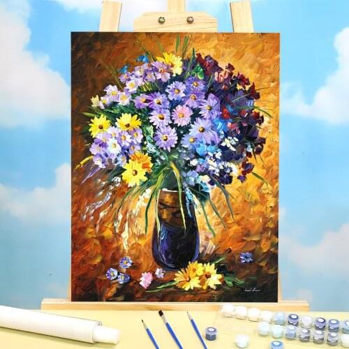 Fondness And Love Coloring By Numbers Painting Kit Oil Paints 50*70 Boards By Numbers Decorative Paintings For Handiwork