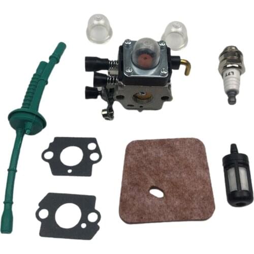 Carburetor Air Filter Set for STIHL FS38 FS55 KM55 HL45 FS45EZ FC55 FS74 FS75 FS80 Attachment