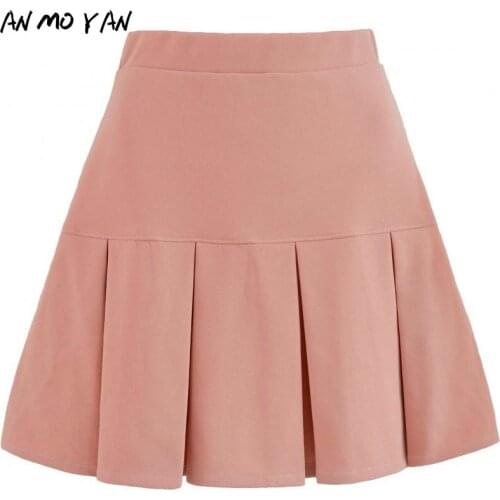 Пн Ян/安末言 High Waist Skirts For Women