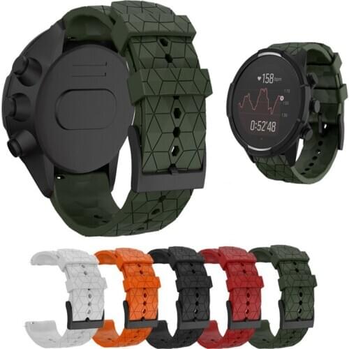 Watch Band Correa for suunto-7/9 Smart Watch Silicone Strap Sport Wrist HR/Baro 77HA