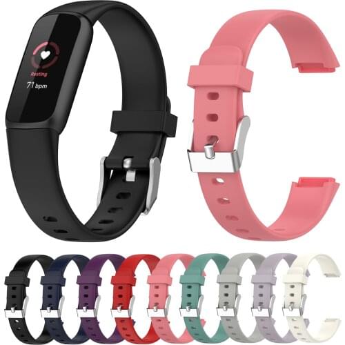 For Fitbit Luxe Silicone Wrist Band Strap Replacement Bracelet Belt For Fitbit Luxe Wristband
