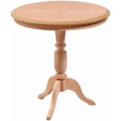 Modern Obuts Home Fiskos 6528 Wood Raw coffee table table basse