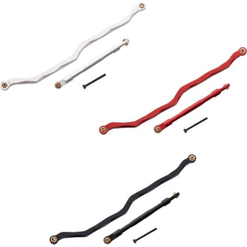 1 Set RC Aluminum Steering Link Assembly for Axial RR10 90048 90053 /WRAITH 90018 90045 /SMT 90055 RC Car