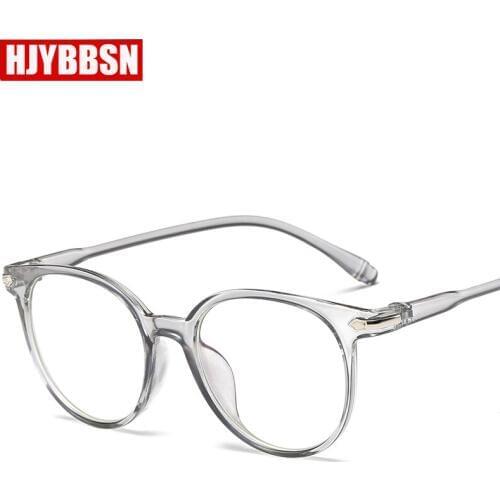 2018 Unisex Designer spectacle frames for Womens Glasses Female Transparent Vintage oval Eyeglasses Frame Men Computer Eyewear