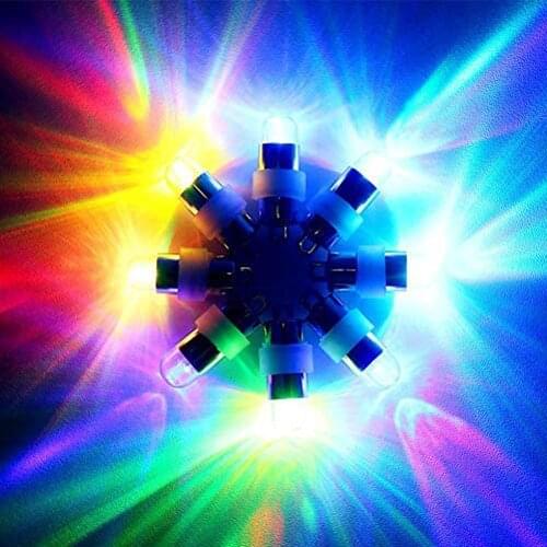 50pcs Submersible LED balloon paper lantern light Wedding Party Decoration Waterproof led Floral light