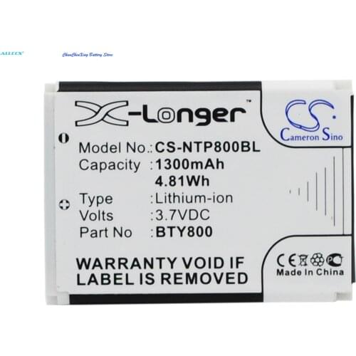 Cameron Sino 1300mAh Battery BTY800 for CipherLab 8000, 8200,8300,CPT-8300, For Newland NLS-PT800,NLS-PT850,NLS-PT850B,NLS-PT853